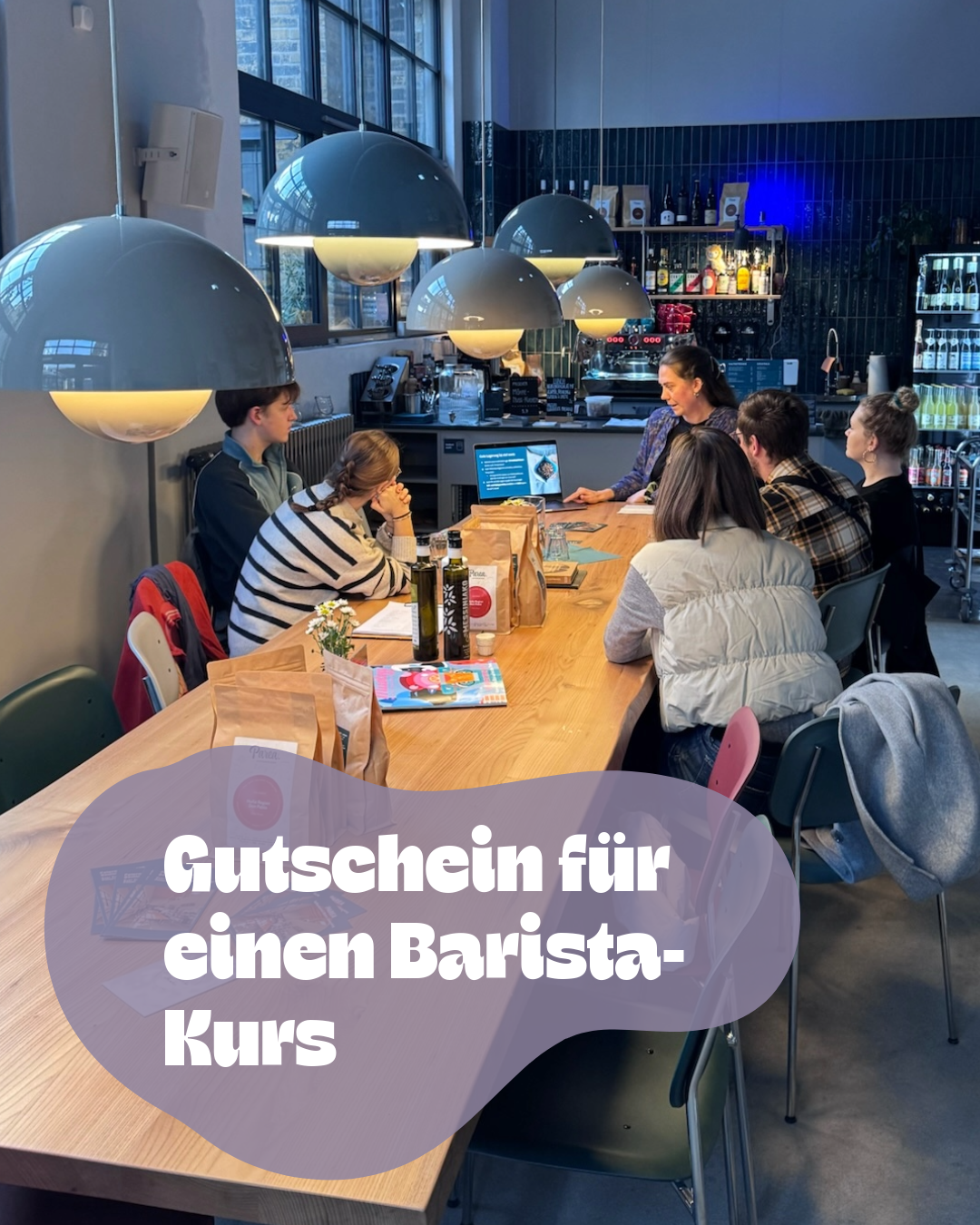 Gutschein für einen Barista-Workshop